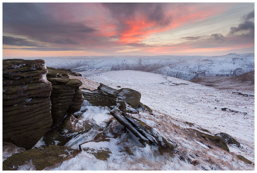 Winter on Grindslow Knoll